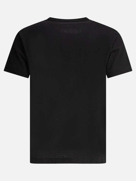Crewneck t-shirts Logo  Black - Comme Des Garçons Play Men | PDP | VIETTI Online Store | 2
