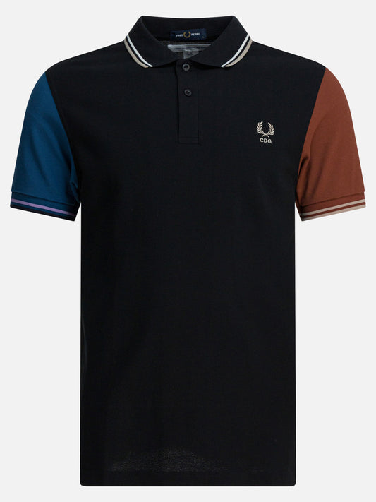 Polo shirts with buttons Logo  Black - Comme Des Garçons Shirt Men | PDP | VIETTI Online Store 
