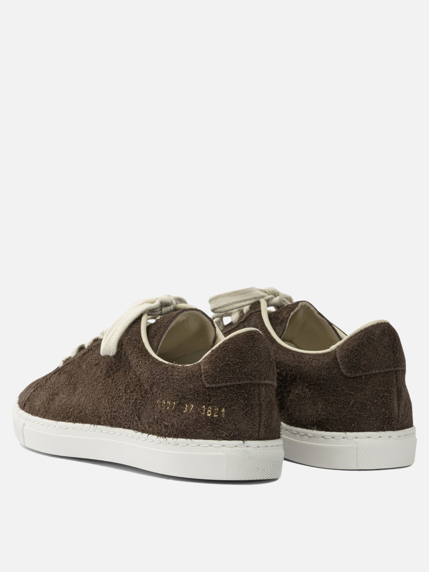 Low top sneakers 100% suede - 100% rubber  Brown - Common Projects Men | PDP | VIETTI Online Store | thumbnail_4