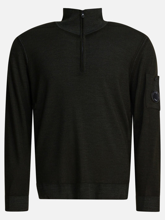Half zip sweaters Solid colour  Grey - C.P. Company Men | PLP | VIETTI Online Store 
