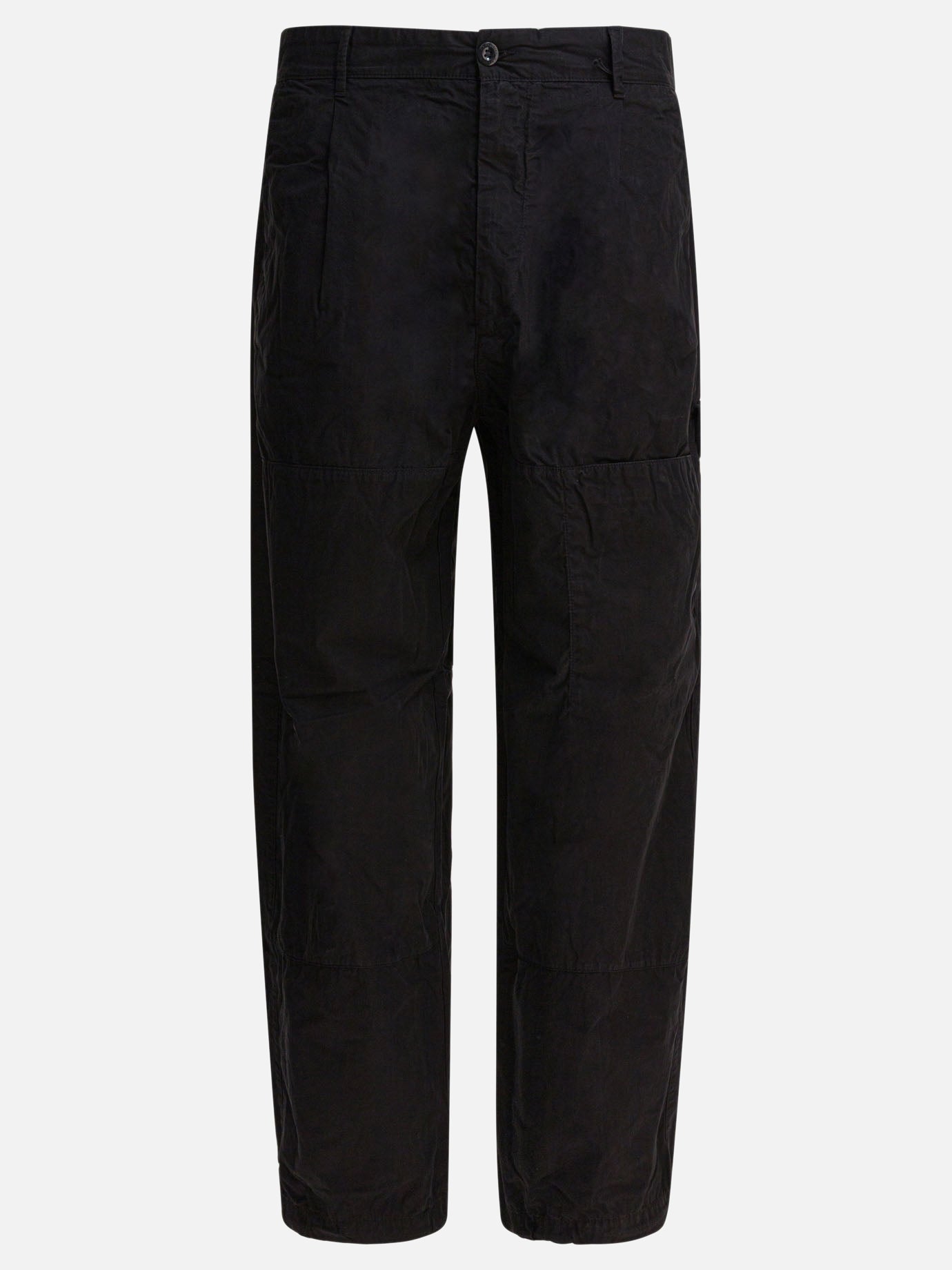Cargo & parachute trousers Logo  Black - C.P. Company Men | PDP | VIETTI Online Store | thumbnail