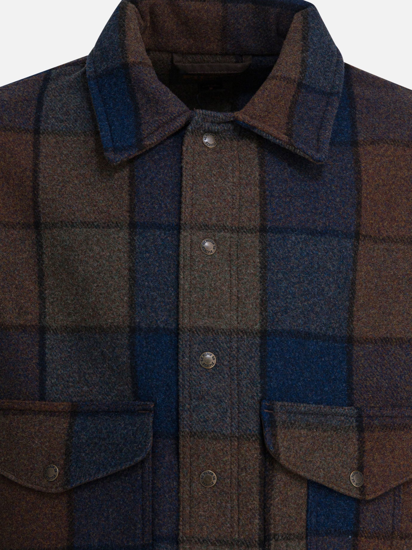 Giacche in pile Check  Blu - Filson Uomo | PDP | VIETTI Online Store | thumbnail_3