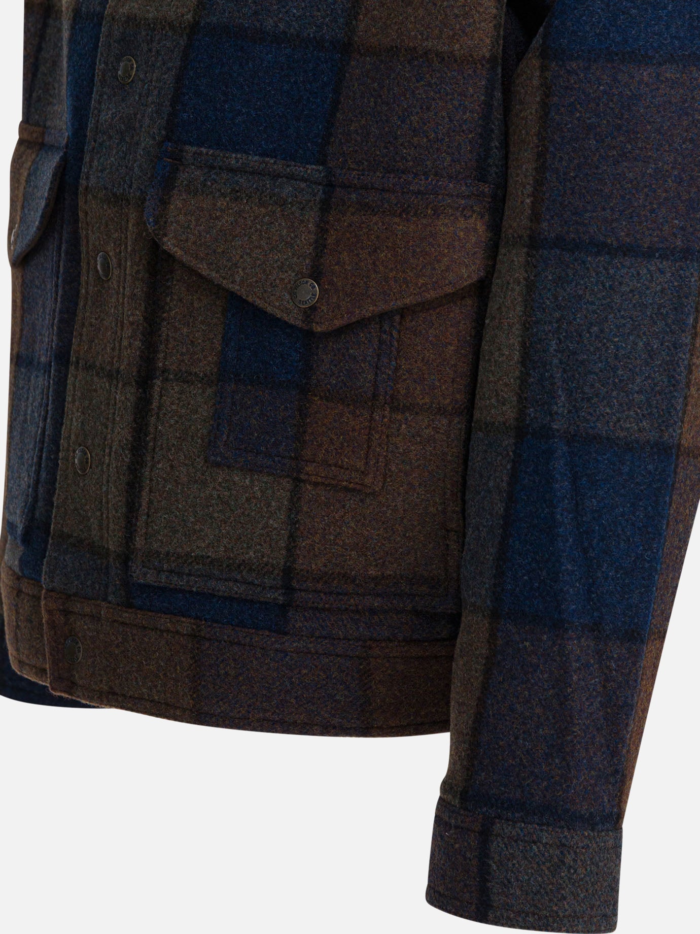 Giacche in pile Check  Blu - Filson Uomo | PDP | VIETTI Online Store | thumbnail_4