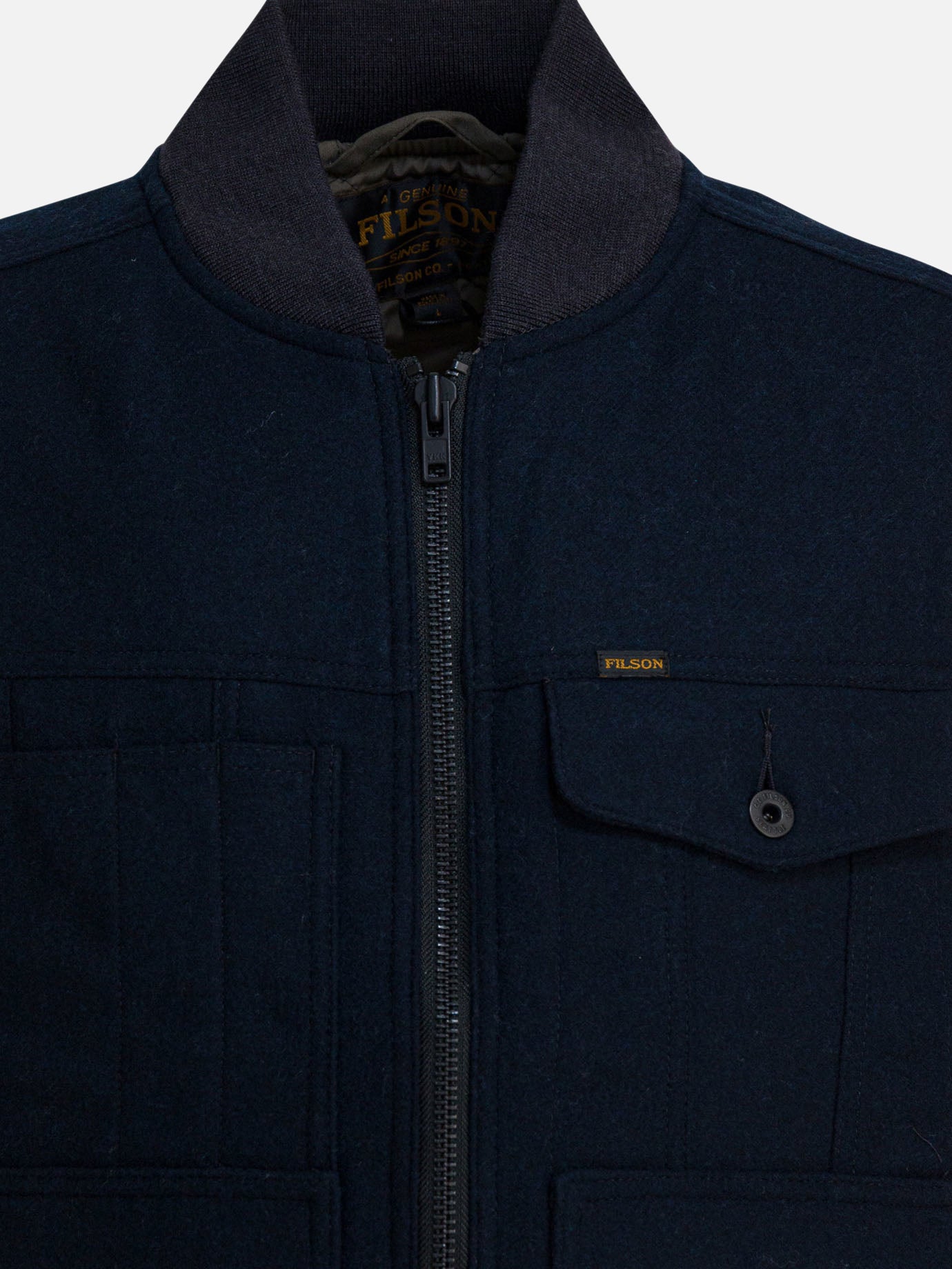 Vest jackets Solid colour  Blue - Filson Men | PDP | VIETTI Online Store | Zoom-Modal_3
