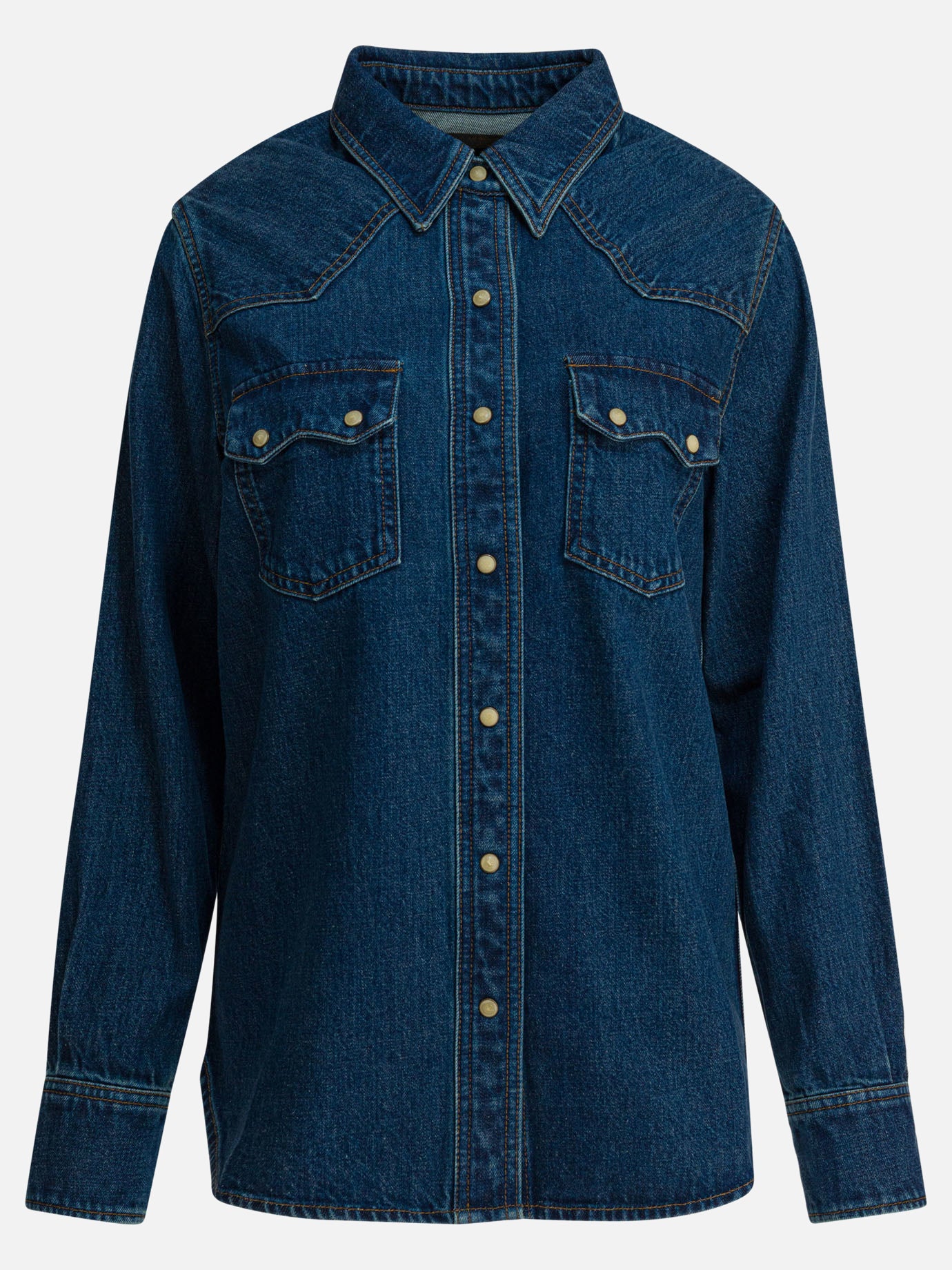 Camicie casual Solid colour  Blu - Filson Donna | PDP | VIETTI Online Store | Zoom-Modal
