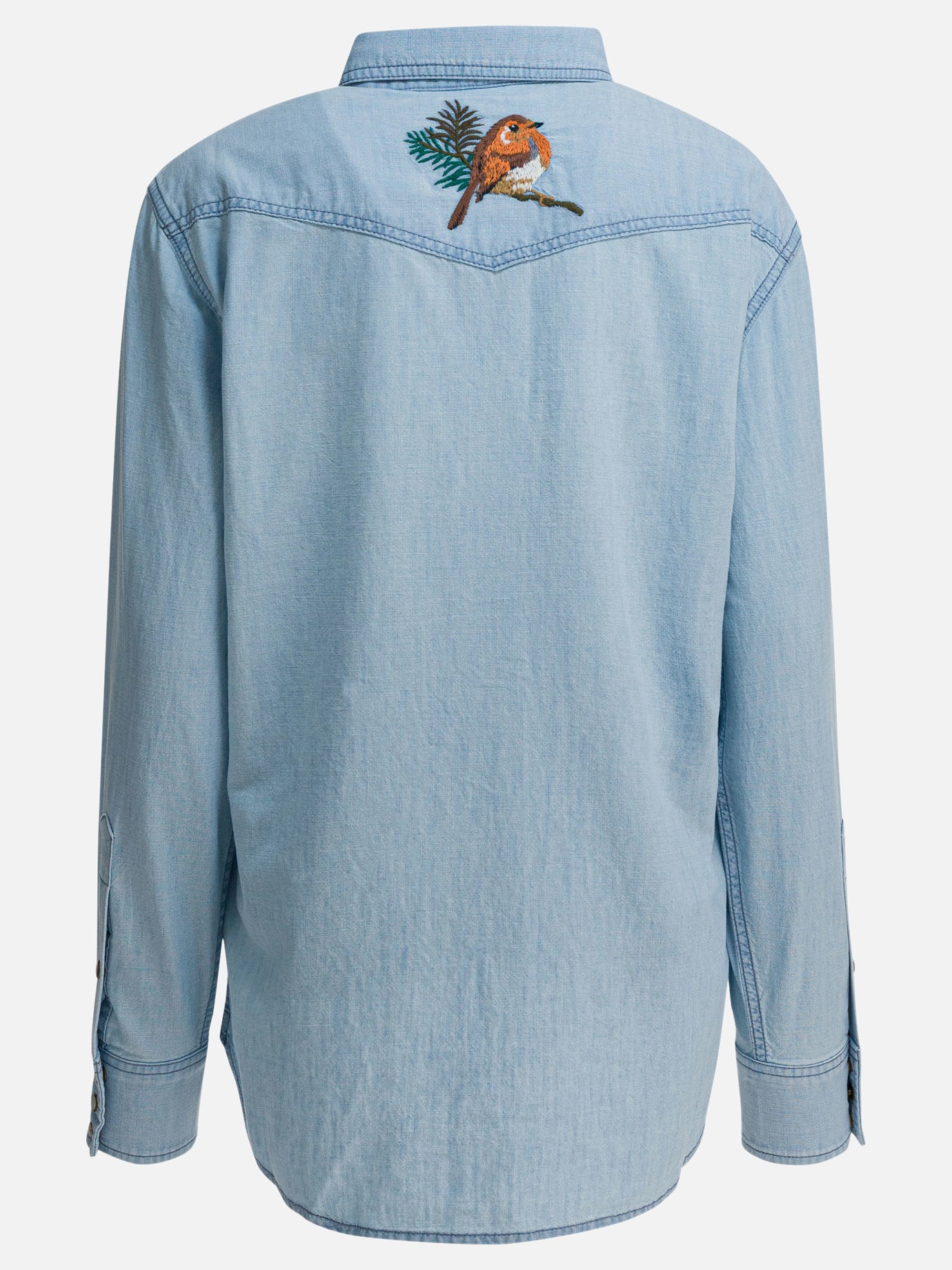 Casual shirts Solid colour  Light blue - Filson Women | PDP | VIETTI Online Store | thumbnail_2