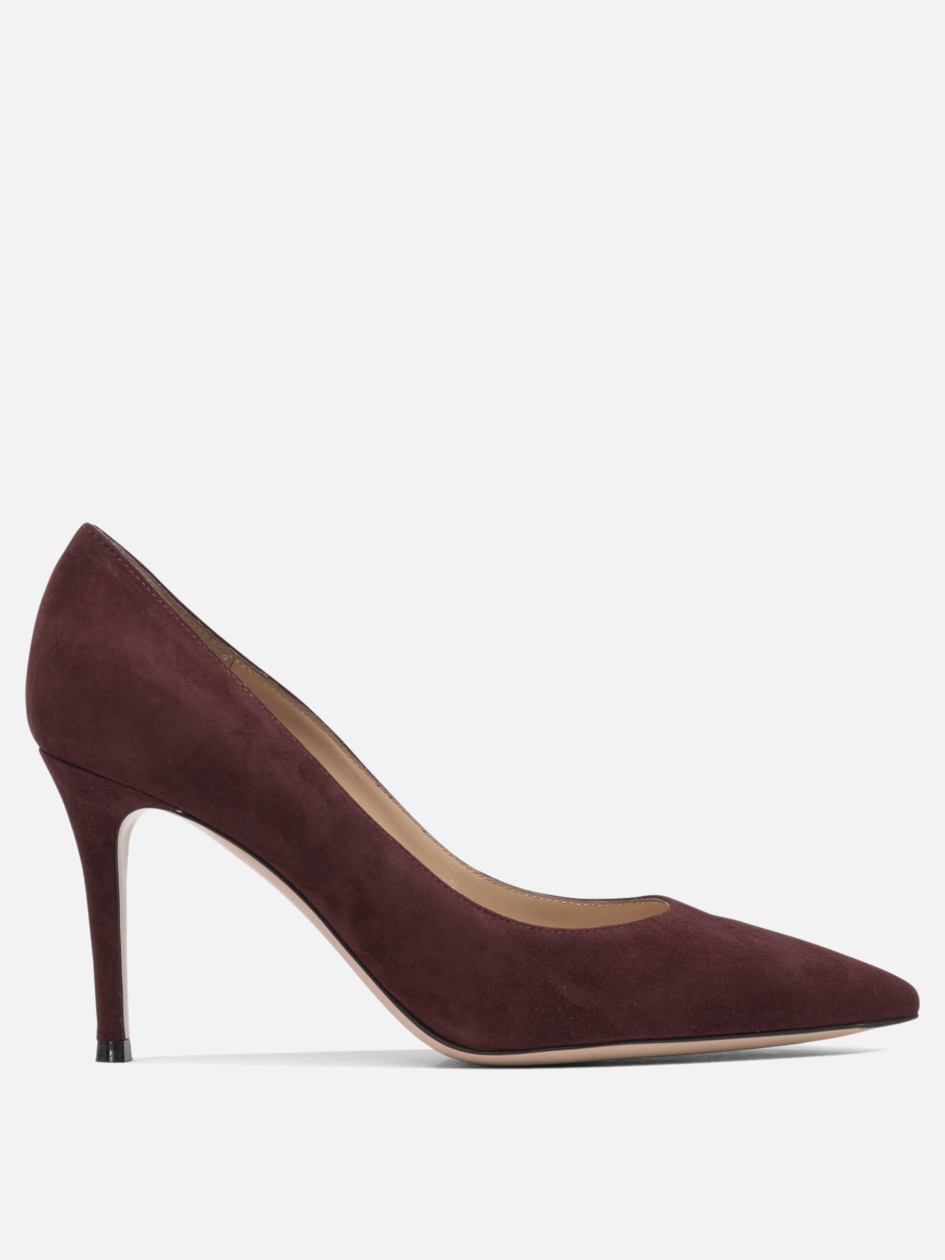Pumps 100% patent leather - 100% leather  Brown - Gianvito Rossi Women | PDP | VIETTI Online Store | Zoom-Modal
