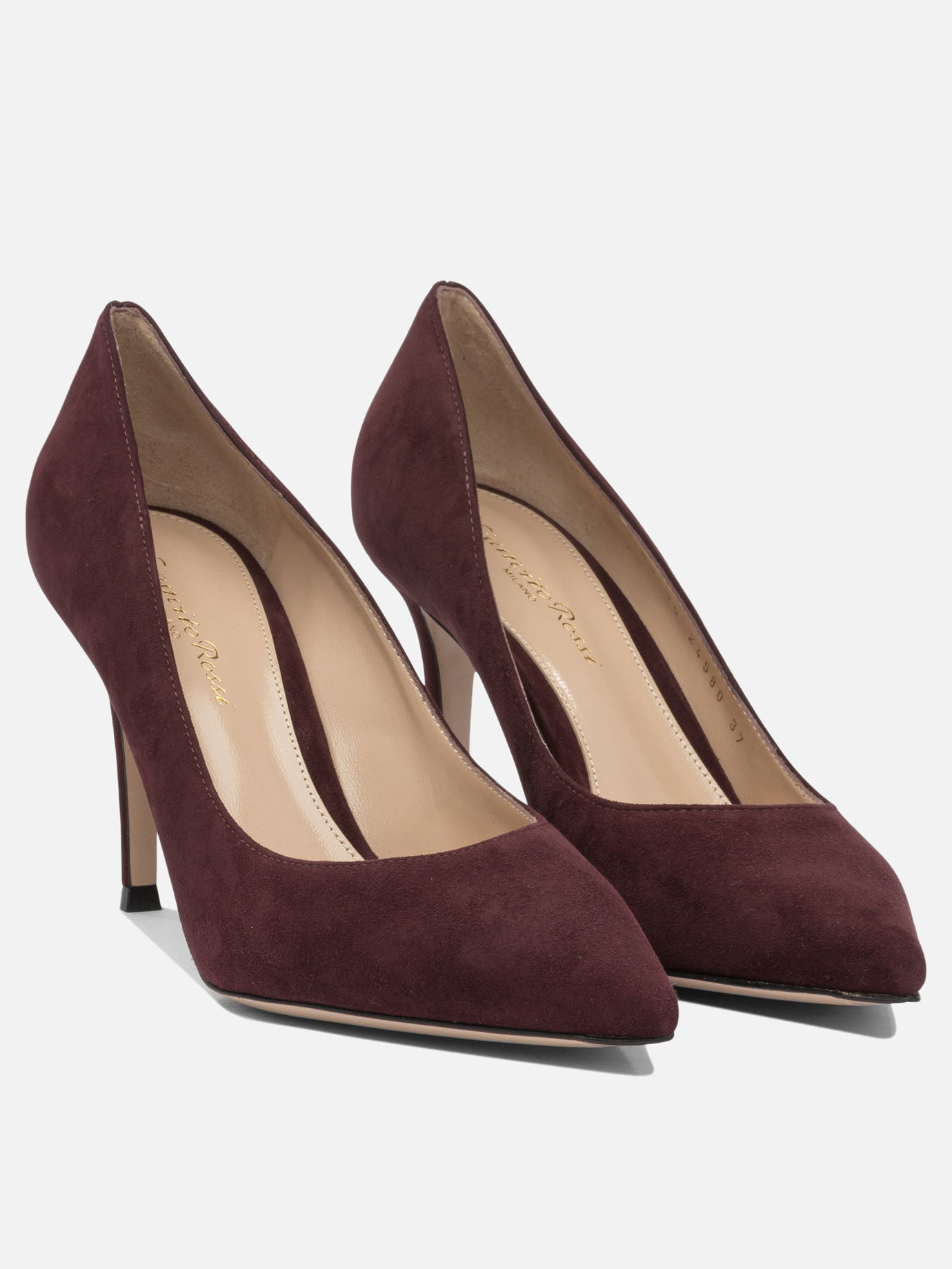 Pumps 100% patent leather - 100% leather  Brown - Gianvito Rossi Women | PDP | VIETTI Online Store | thumbnail_2