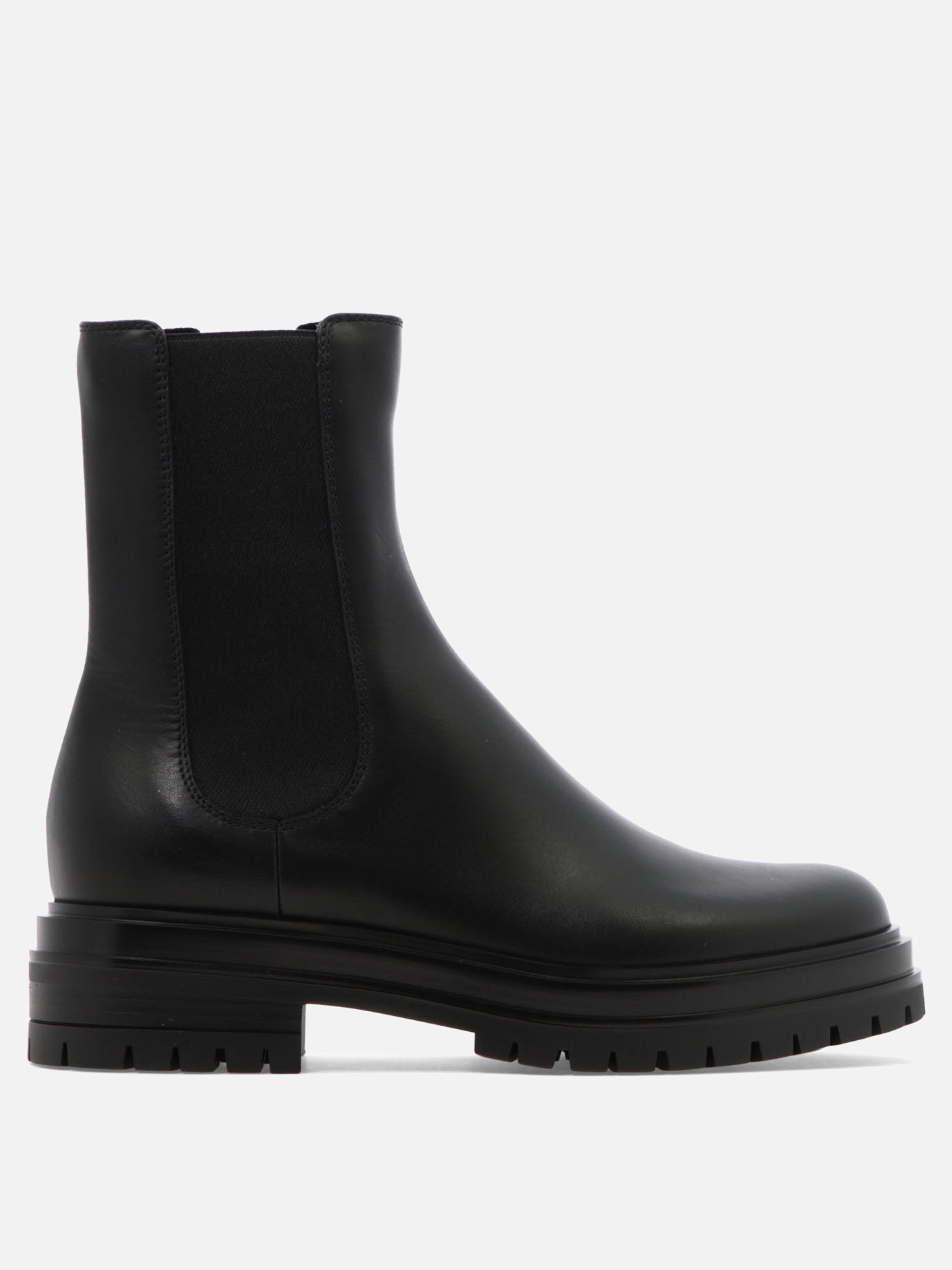 Chelsea boots 100% leather - 100% rubber  Black - Gianvito Rossi Women | PDP | VIETTI Online Store | Zoom-Modal
