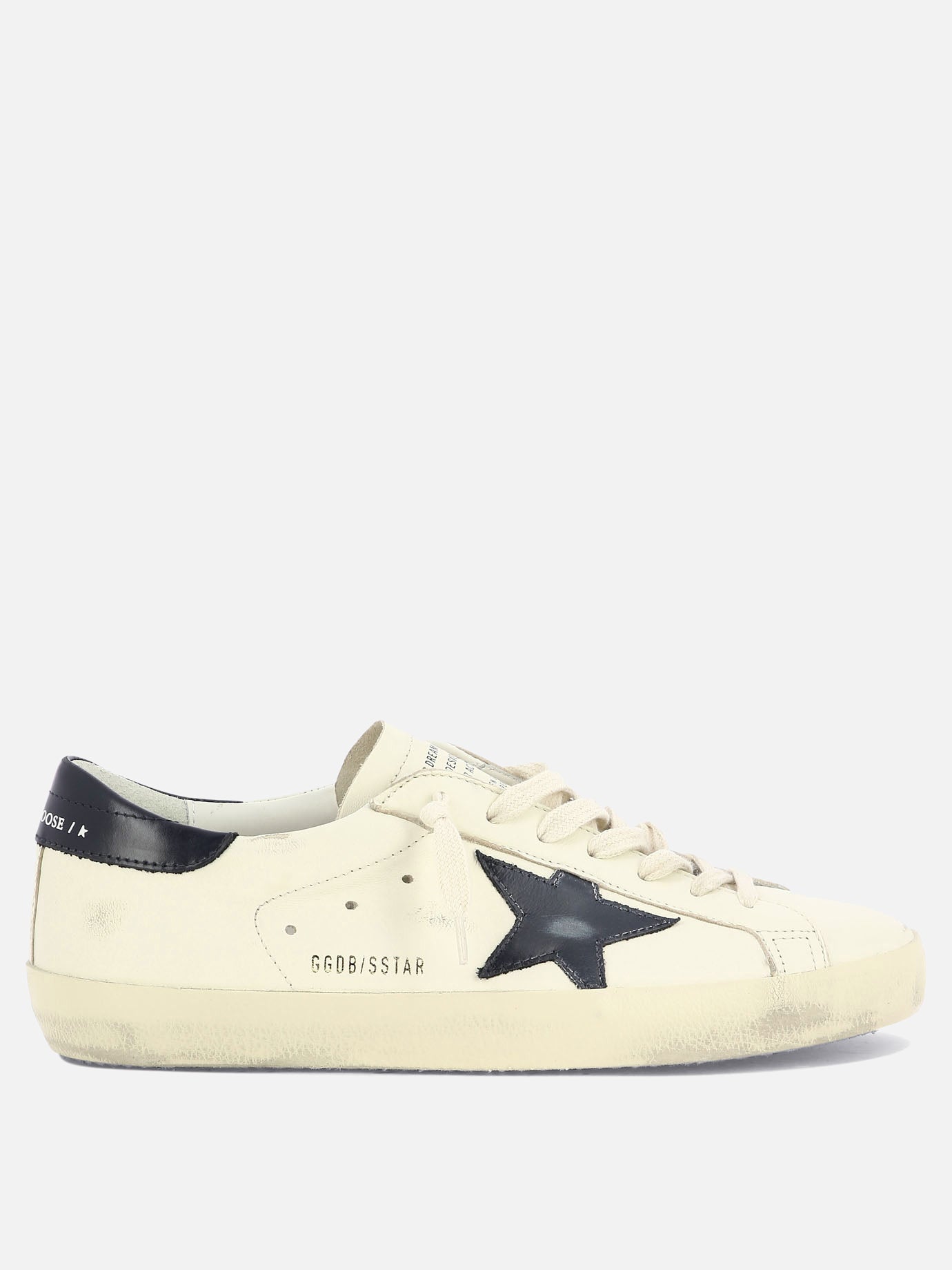 Sneaker basse 100% leather - 100% rubber  Beige - Golden Goose Uomo | PDP | VIETTI Online Store | thumbnail