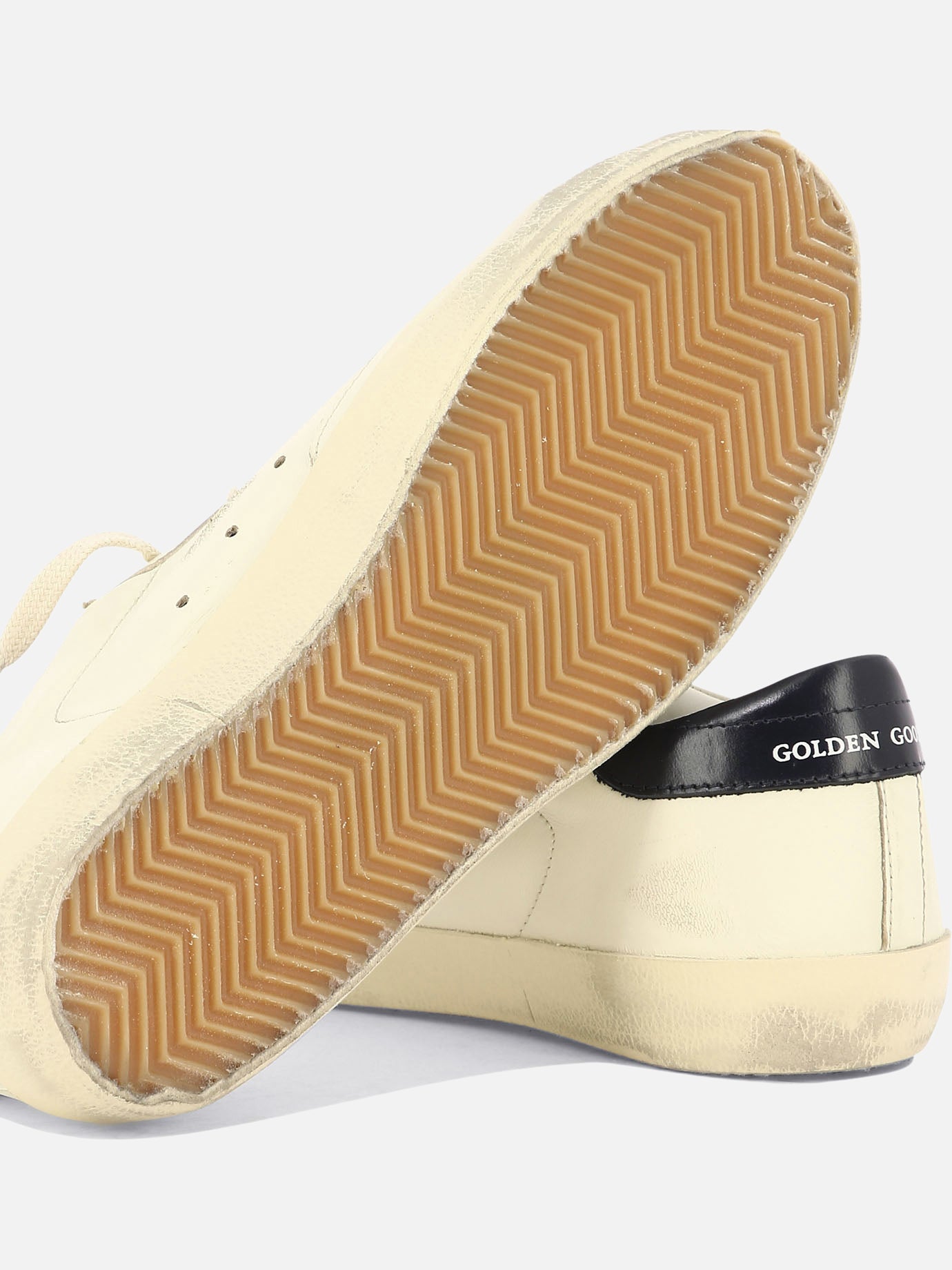 Sneaker basse 100% leather - 100% rubber  Beige - Golden Goose Uomo | PDP | VIETTI Online Store | thumbnail_5