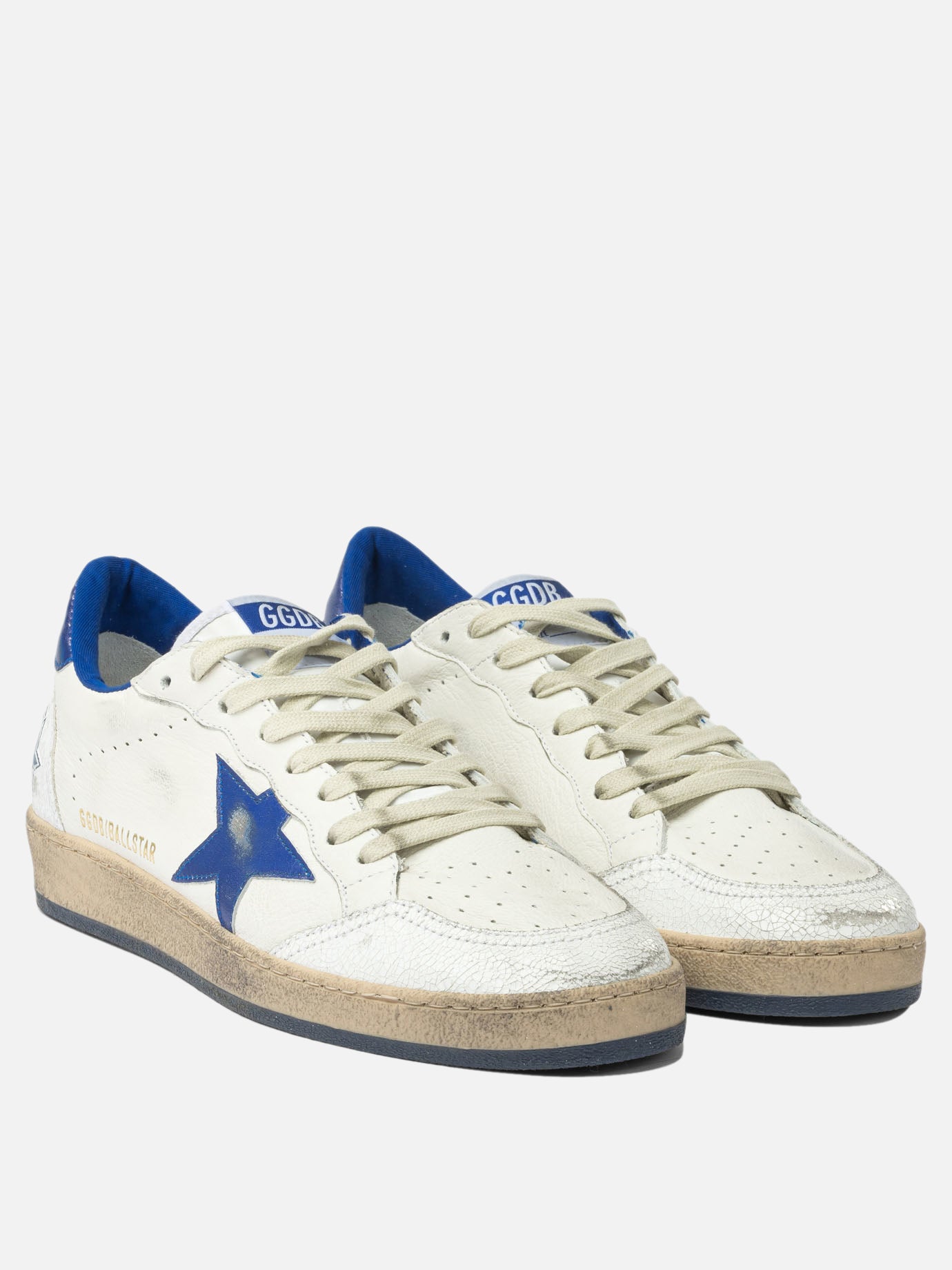 Sneaker basse 66% goat leather 19% cow leather 8% polyamide 7% ovine leather - 100% rubber  Blu - Golden Goose Uomo | PDP | VIETTI Online Store | Zoom-Modal_2
