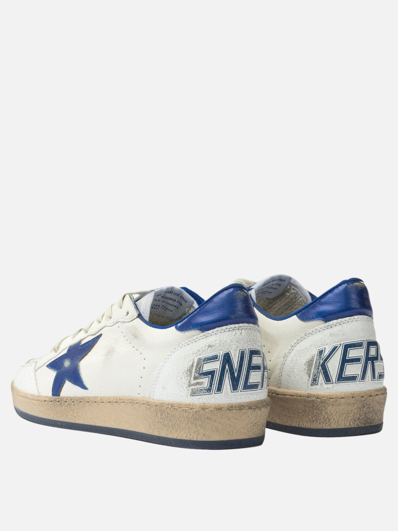 Sneaker basse 66% goat leather 19% cow leather 8% polyamide 7% ovine leather - 100% rubber  Blu - Golden Goose Uomo | PDP | VIETTI Online Store | thumbnail_4