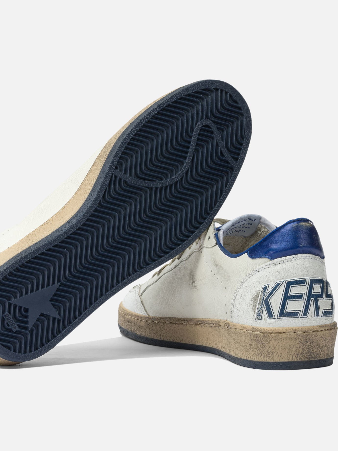 Sneaker basse 66% goat leather 19% cow leather 8% polyamide 7% ovine leather - 100% rubber  Blu - Golden Goose Uomo | PDP | VIETTI Online Store | thumbnail_5