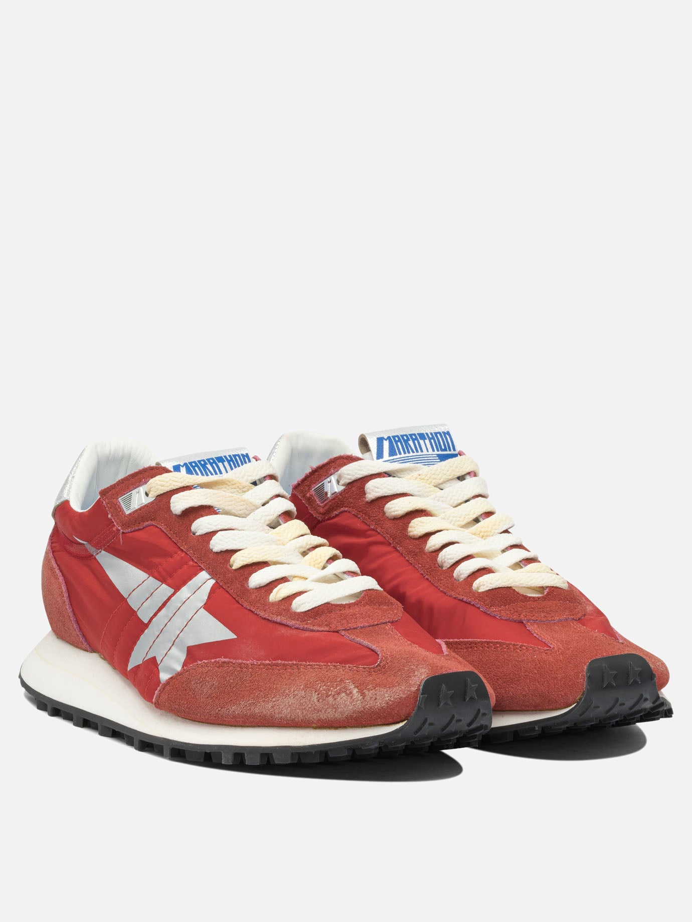 Low top sneakers 41% cow leather 18% polyamide 5% polyurethane 2% goat leather - 100% rubber  Red - Golden Goose Men | PDP | VIETTI Online Store | thumbnail_2