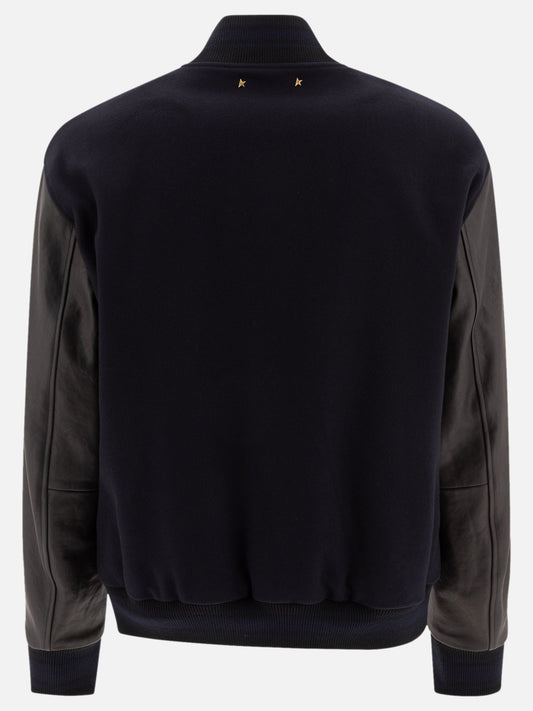 Bomber Solid colour  Blu - Golden Goose Uomo | PLP | VIETTI Online Store | 2
