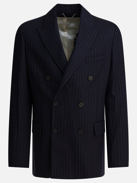 Blazer Solid colour  Blu - Golden Goose Uomo | PDP | VIETTI Online Store 
