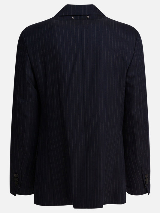 Blazer Solid colour  Blu - Golden Goose Uomo | PDP | VIETTI Online Store | 2
