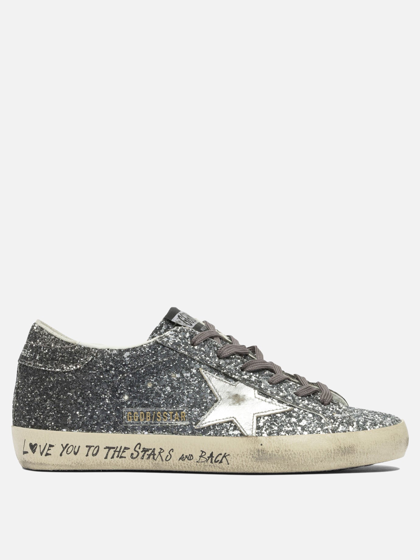 Sneaker basse 63% polyethylene 26% cotton 11% cow leather - 100% rubber  Argento - Golden Goose Donna | PDP | VIETTI Online Store | thumbnail