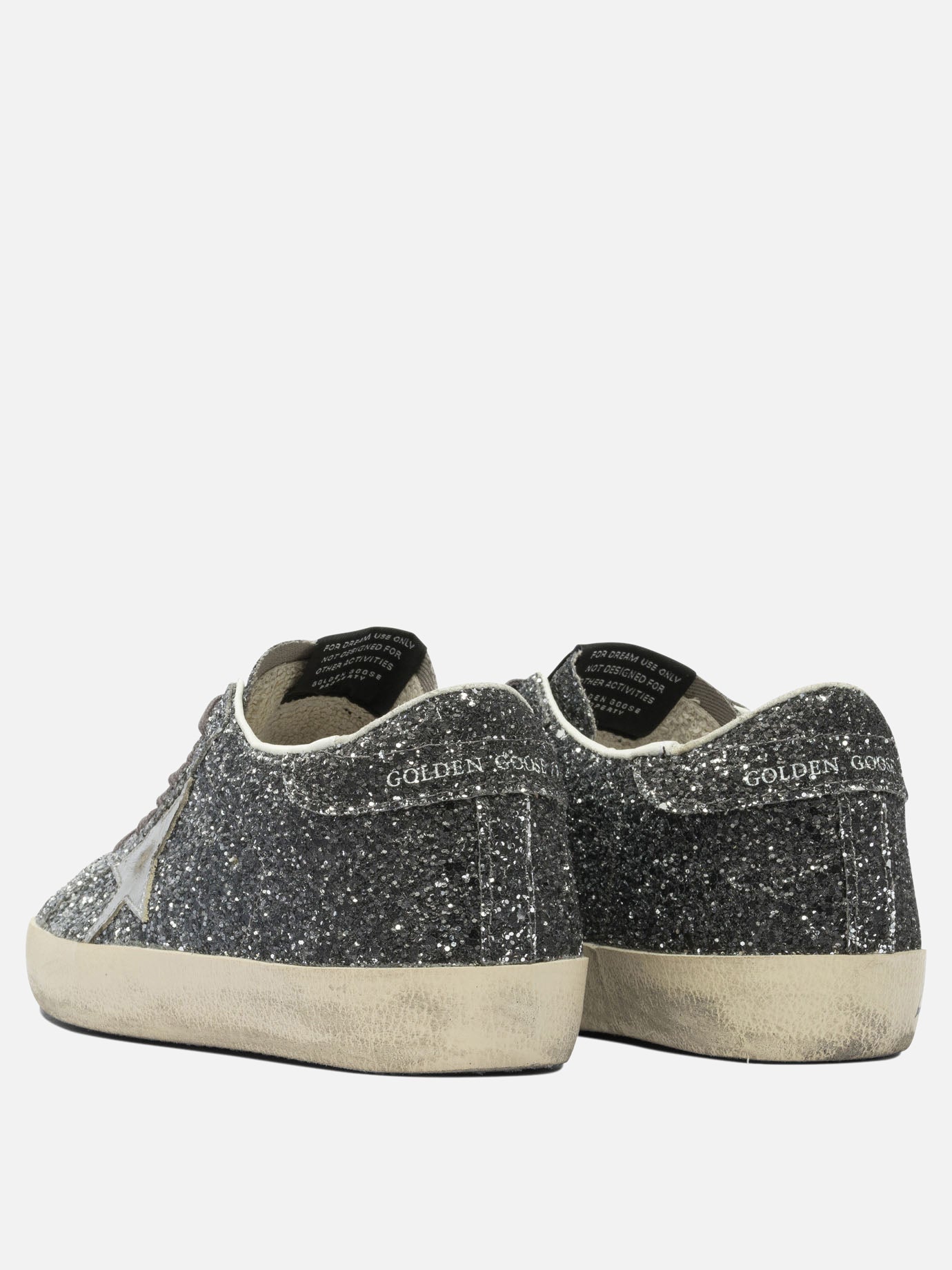 Sneaker basse 63% polyethylene 26% cotton 11% cow leather - 100% rubber  Argento - Golden Goose Donna | PDP | VIETTI Online Store | thumbnail_4