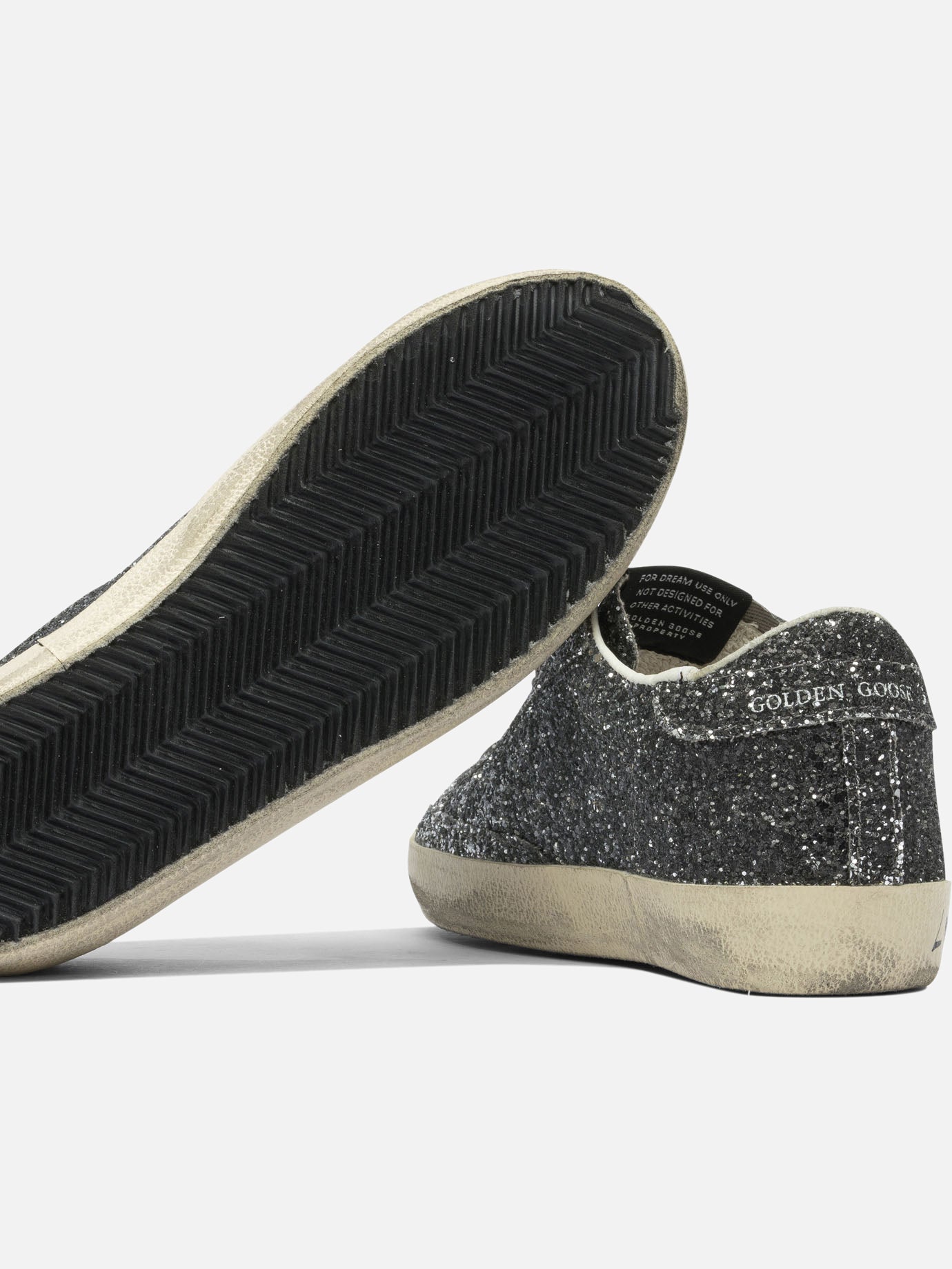 Sneaker basse 63% polyethylene 26% cotton 11% cow leather - 100% rubber  Argento - Golden Goose Donna | PDP | VIETTI Online Store | Zoom-Modal_5
