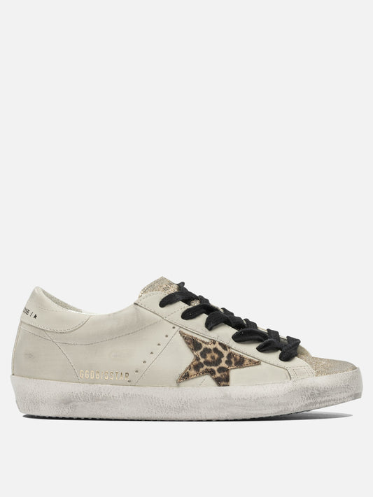 Sneaker basse 75% cow leather 18% polyester 7% cotton - 100% rubber  Beige - Golden Goose Donna | PLP | VIETTI Online Store 
