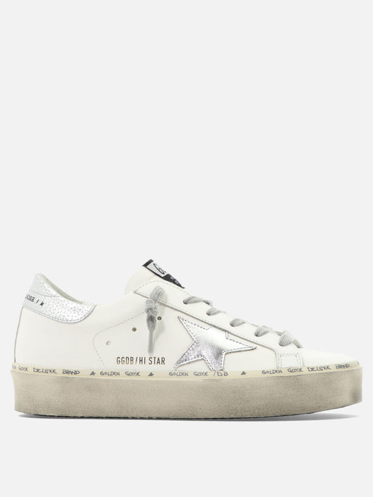 Sneaker basse 95% cow leather 5% goat leather - 100% rubber  Bianco - Golden Goose Donna | PLP | VIETTI Online Store 

