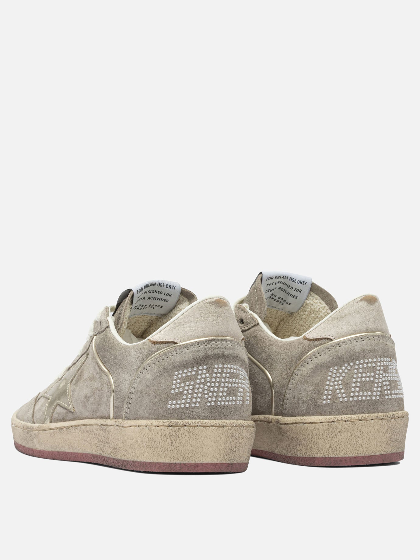 Sneaker basse 95% cow leather 5% goat leather - 100% rubber  Grigio - Golden Goose Donna | PDP | VIETTI Online Store | Zoom-Modal_4
