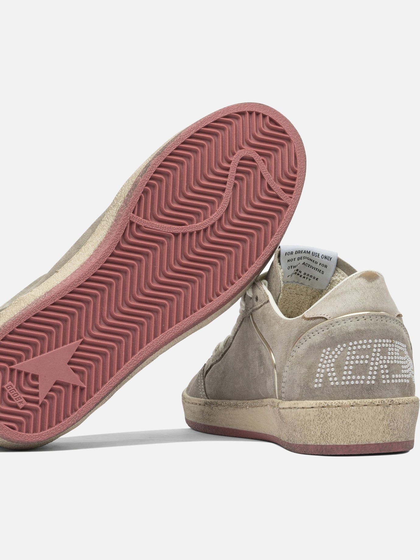Sneaker basse 95% cow leather 5% goat leather - 100% rubber  Grigio - Golden Goose Donna | PDP | VIETTI Online Store | thumbnail_5