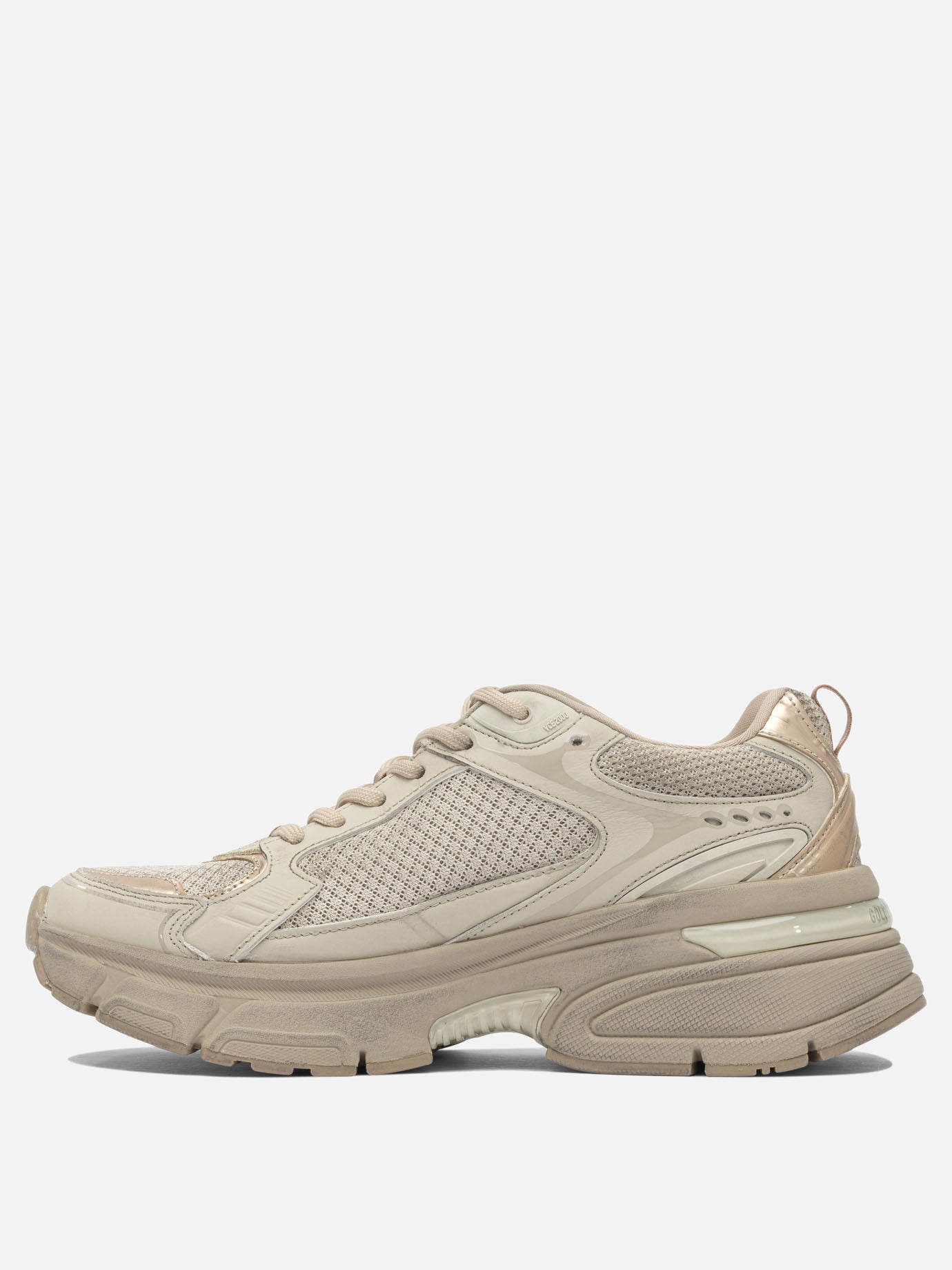 Sneaker basse 49% polyester 30% cow leather 12% polyurethane textile 9% ovine leather - 100% rubber  Grigio - Golden Goose Donna | PDP | VIETTI Online Store | Zoom-Modal_3
