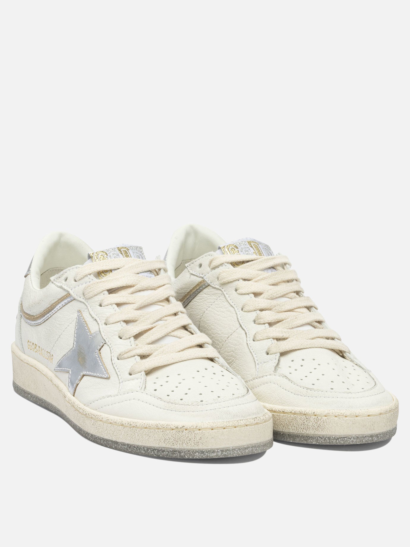 Sneaker basse 85% goat leather 8% polyamide 7% cow leather - 100% rubber  Bianco - Golden Goose Donna | PDP | VIETTI Online Store | Zoom-Modal_2
