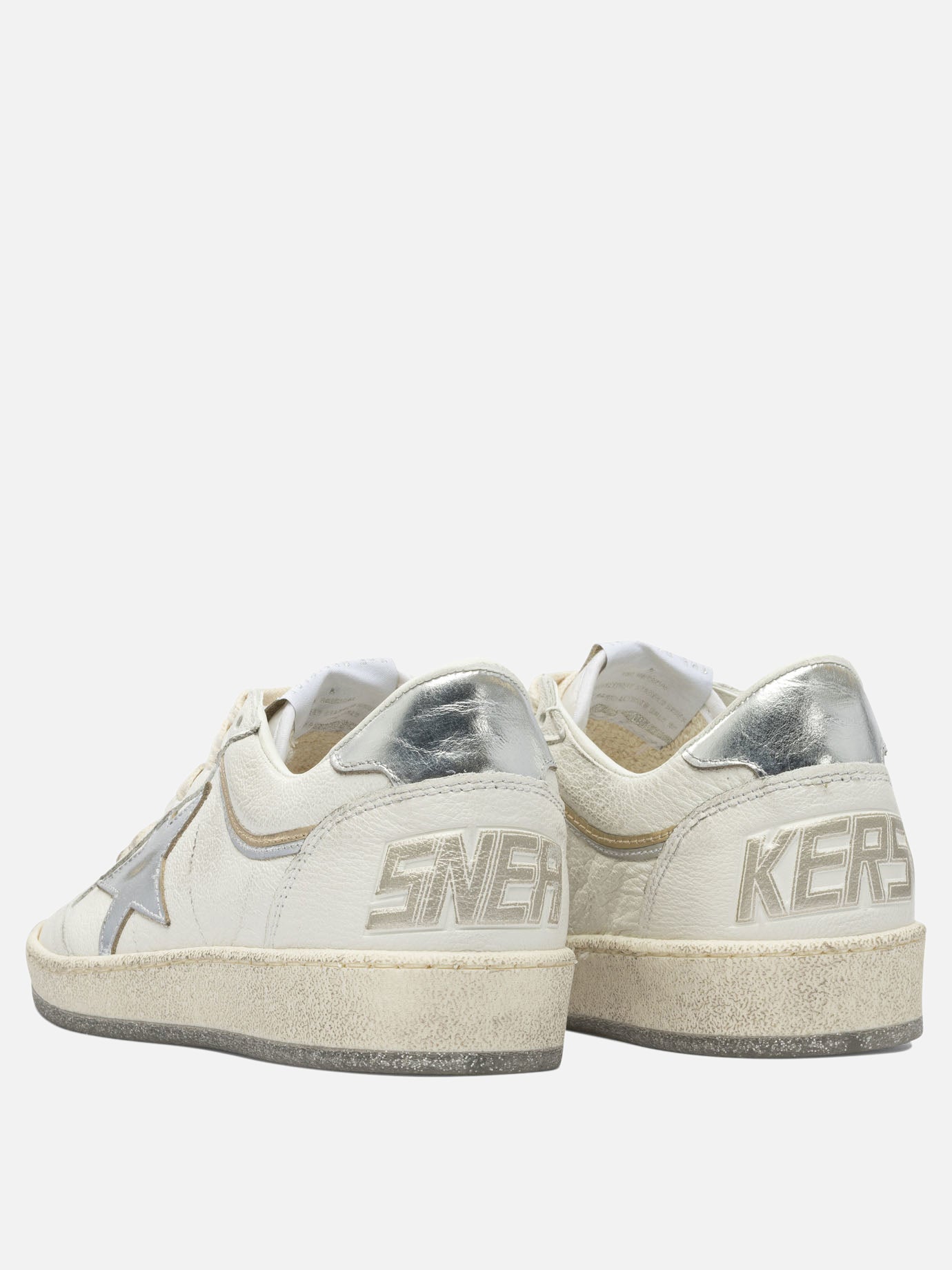 Sneaker basse 85% goat leather 8% polyamide 7% cow leather - 100% rubber  Bianco - Golden Goose Donna | PDP | VIETTI Online Store | thumbnail_4