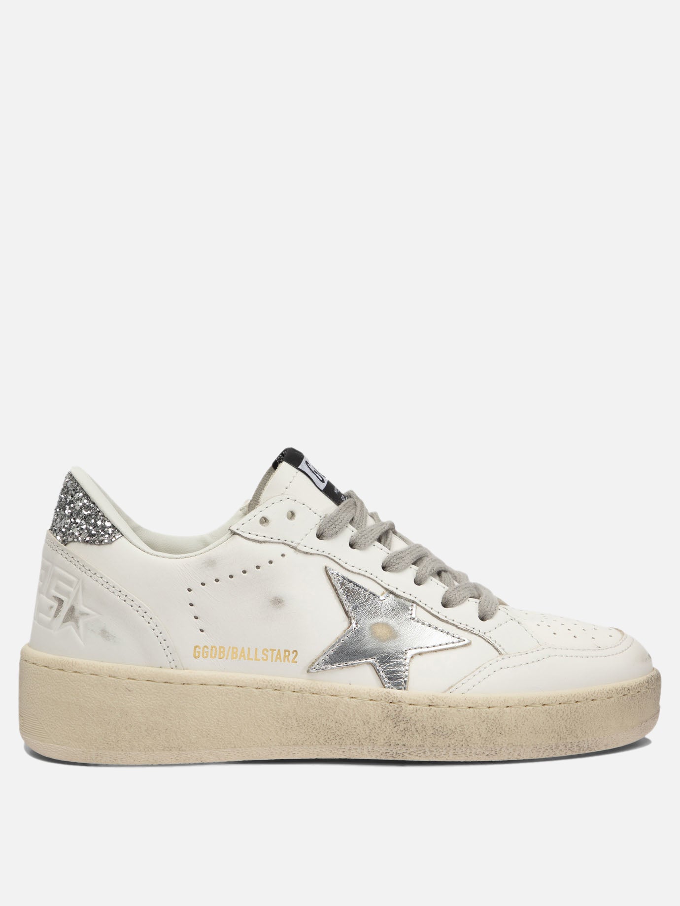 Sneaker basse 97% cow leather 2% polyethylene 1% cotton - 100% rubber  Bianco - Golden Goose Donna | PDP | VIETTI Online Store | Zoom-Modal
