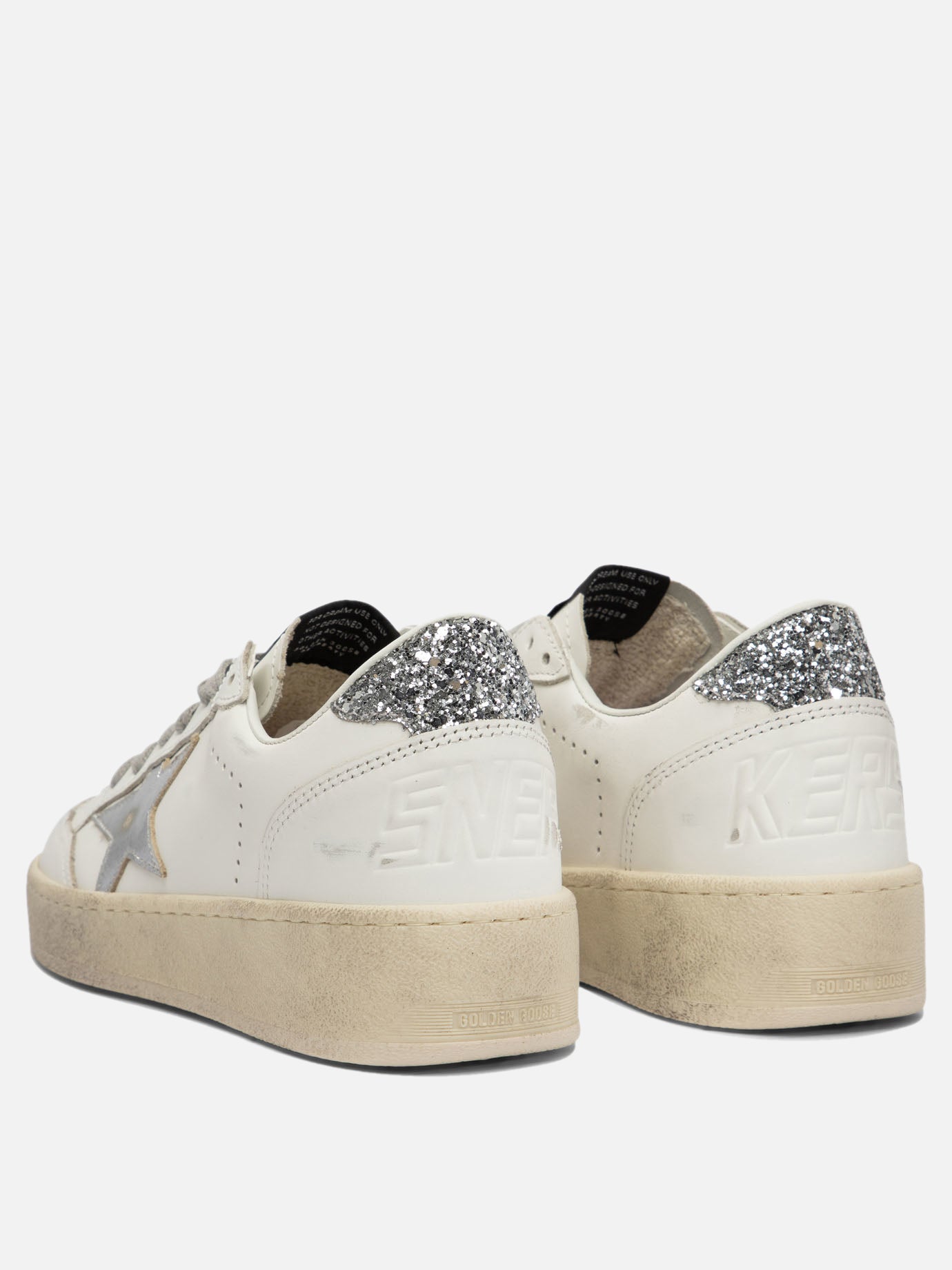 Sneaker basse 97% cow leather 2% polyethylene 1% cotton - 100% rubber  Bianco - Golden Goose Donna | PDP | VIETTI Online Store | Zoom-Modal_4
