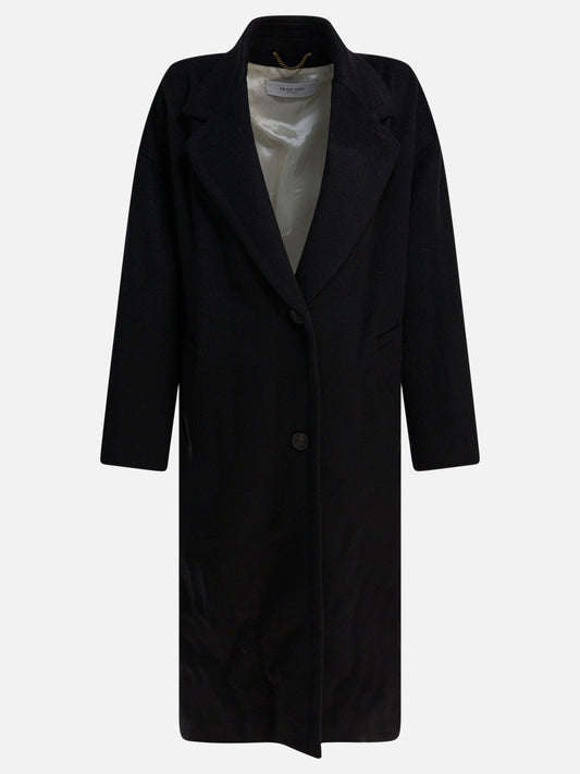 Cappotti lunghi Solid colour  Nero - Golden Goose Donna | PDP | VIETTI Online Store 
