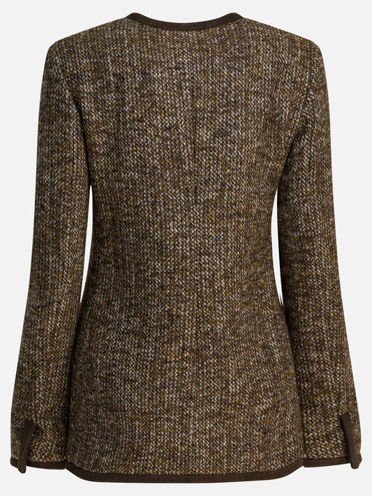 Blazer Tweed  Marrone - Golden Goose Donna | PDP | VIETTI Online Store | 2
