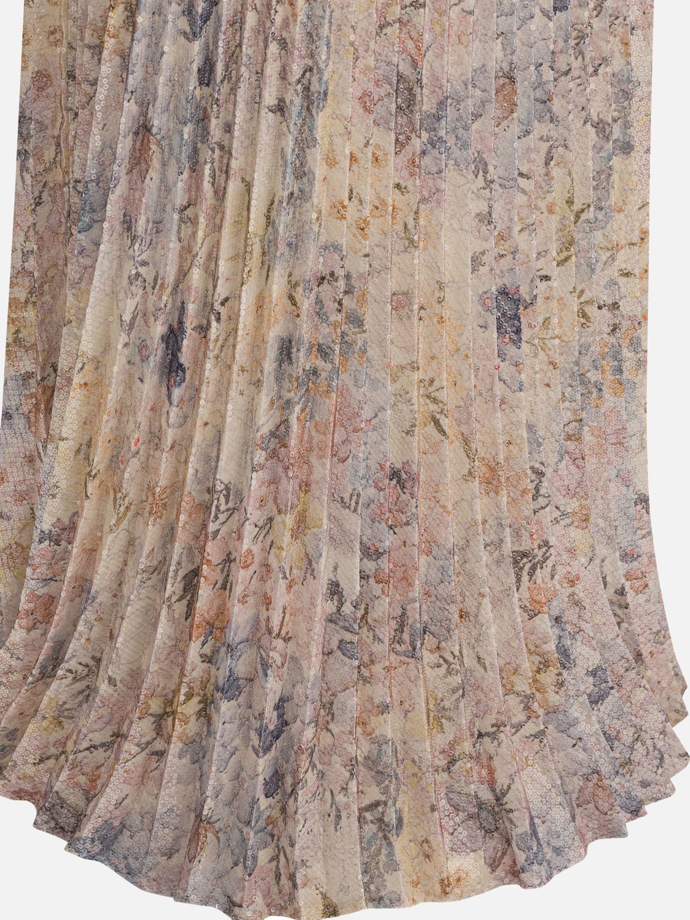 Golden Goose Long pleated skirt 24007121_40 Beige thumbnail_4
