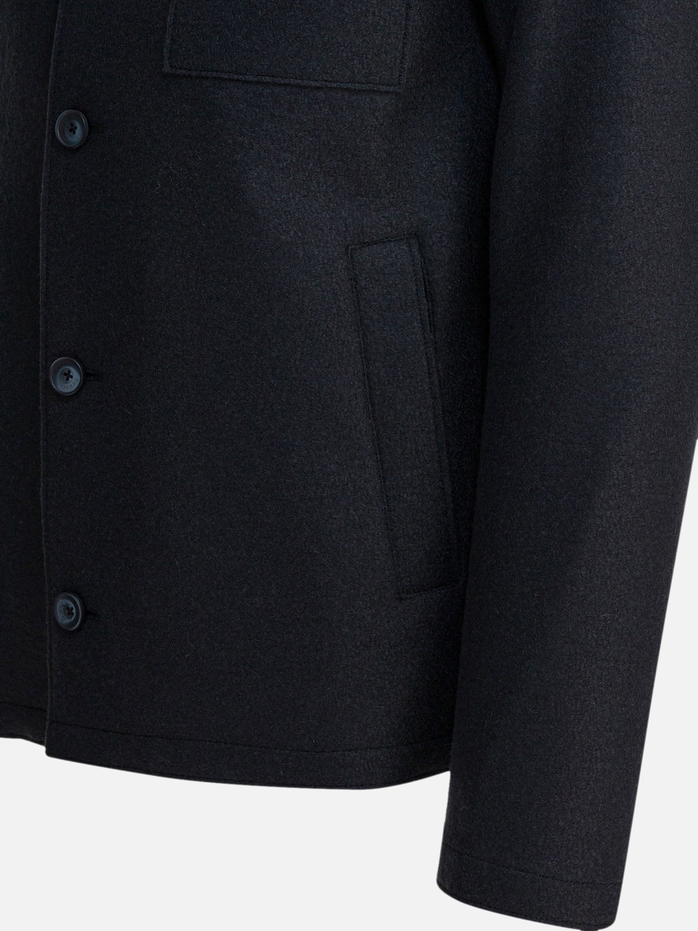 Overshirt jackets Solid colour  Blue - Herno Men | PDP | VIETTI Online Store | Zoom-Modal_4
