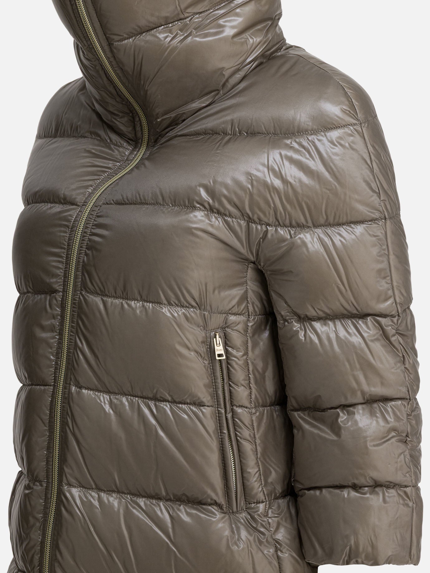 Down coats Solid colour  Brown - Herno Women | PDP | VIETTI Online Store | Zoom-Modal_4
