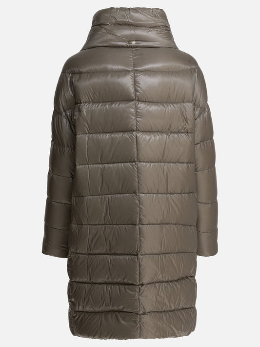 Down coats Solid colour  Brown - Herno Women | PDP | VIETTI Online Store | 2
