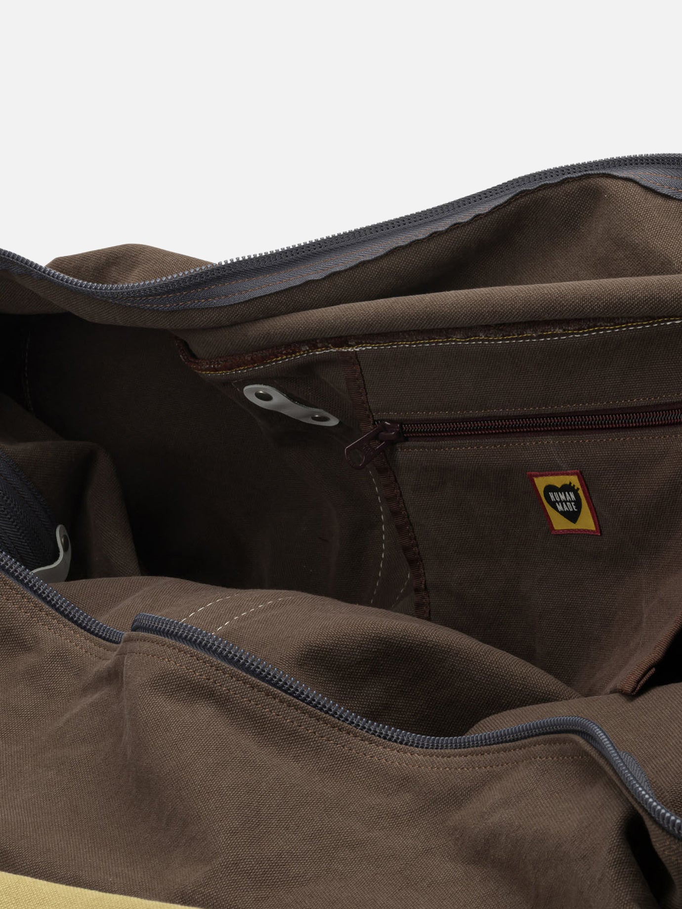 Travel bags 100% cotton  Brown - Human Made Men | PDP | VIETTI Online Store | thumbnail_5