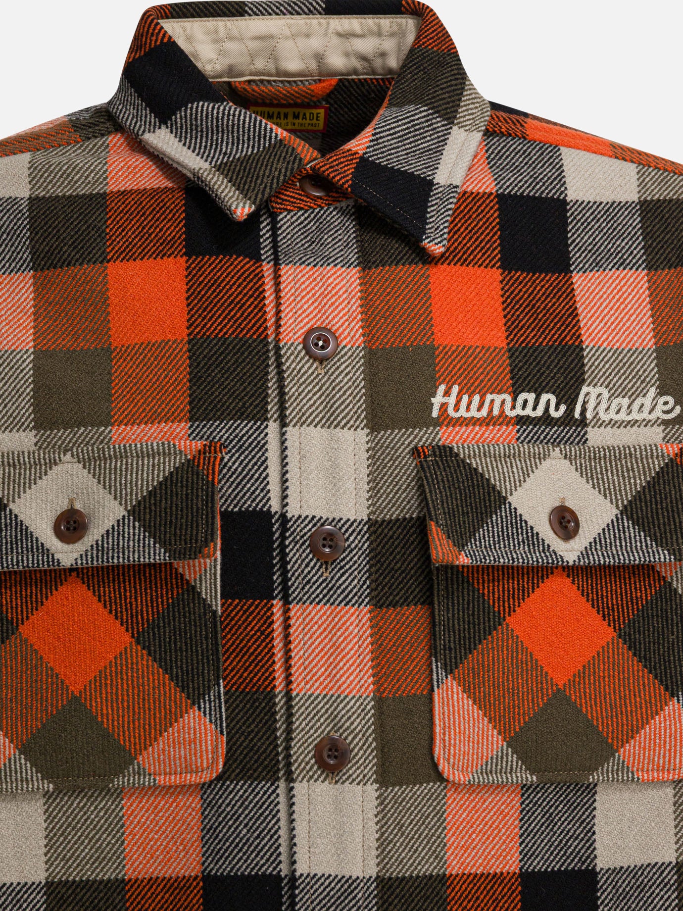 Giacche overshirt Check  Arancione - Human Made Uomo | PDP | VIETTI Online Store | Zoom-Modal_3

