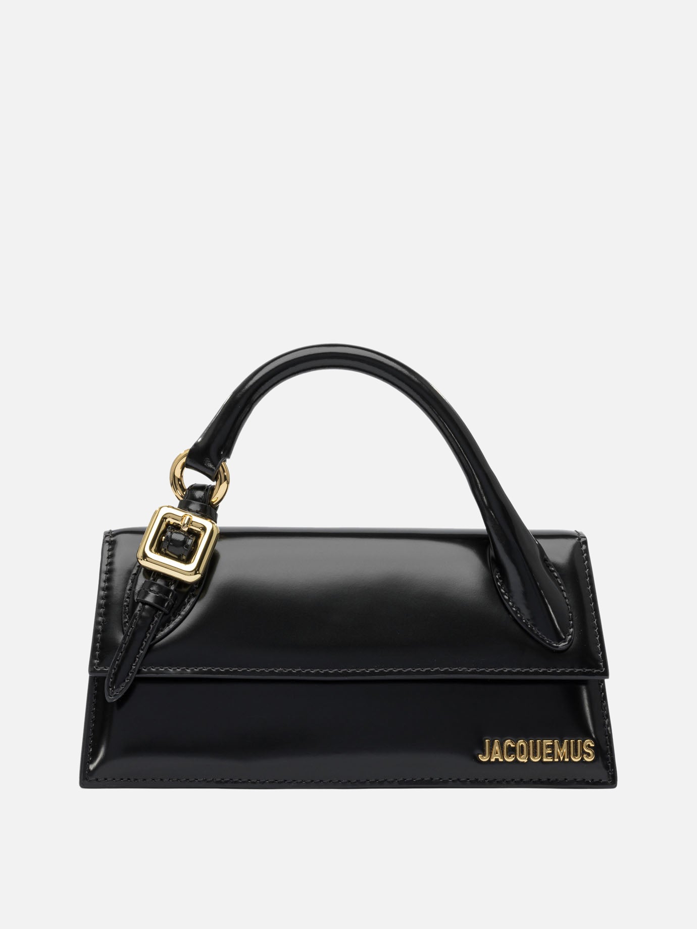 Jacquemus Borsa &quot;Chiquito&quot; lunga con fibbia 13368240_UNI Black thumbnail_1