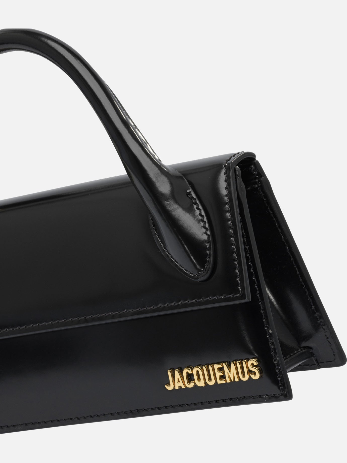 Jacquemus Borsa &quot;Chiquito&quot; lunga con fibbia 13368240_UNI Black thumbnail_4