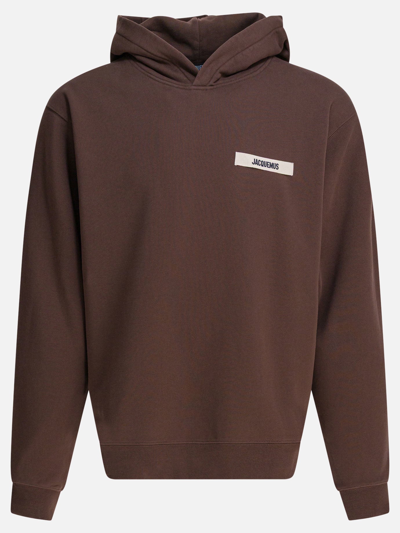 Felpe con cappuccio Logo  Marrone - Jacquemus Uomo | PDP | VIETTI Online Store | thumbnail