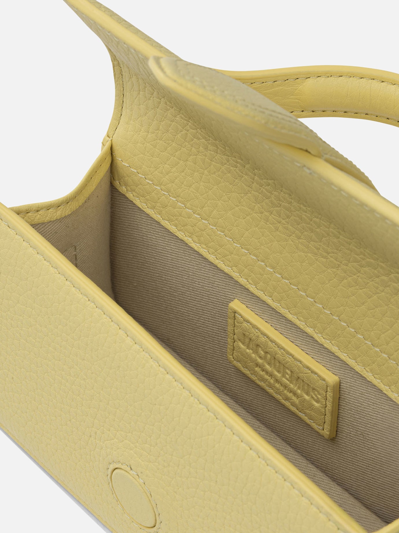Small bags 100% calf leather  Yellow - Jacquemus Women | PDP | VIETTI Online Store | thumbnail_5