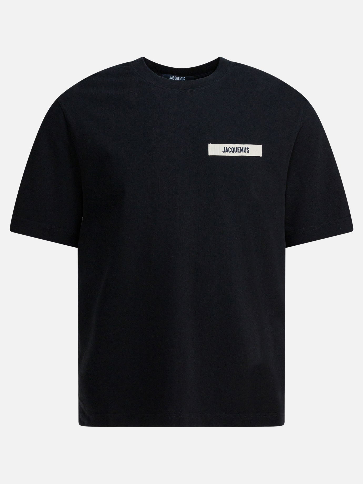 Crewneck t-shirts Logo  Black - Jacquemus Men | PDP | VIETTI Online Store | thumbnail