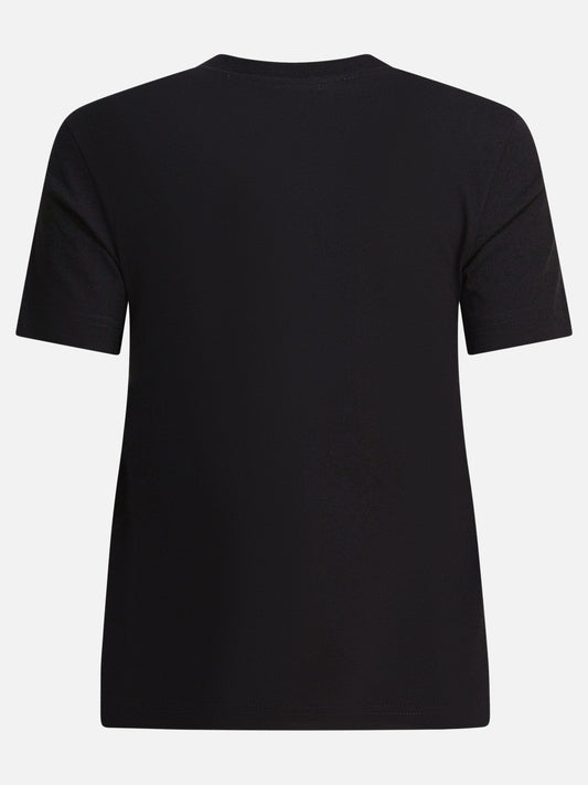 T-shirt girocollo Logo  Nero - Jacquemus Donna | PLP | VIETTI Online Store | 2
