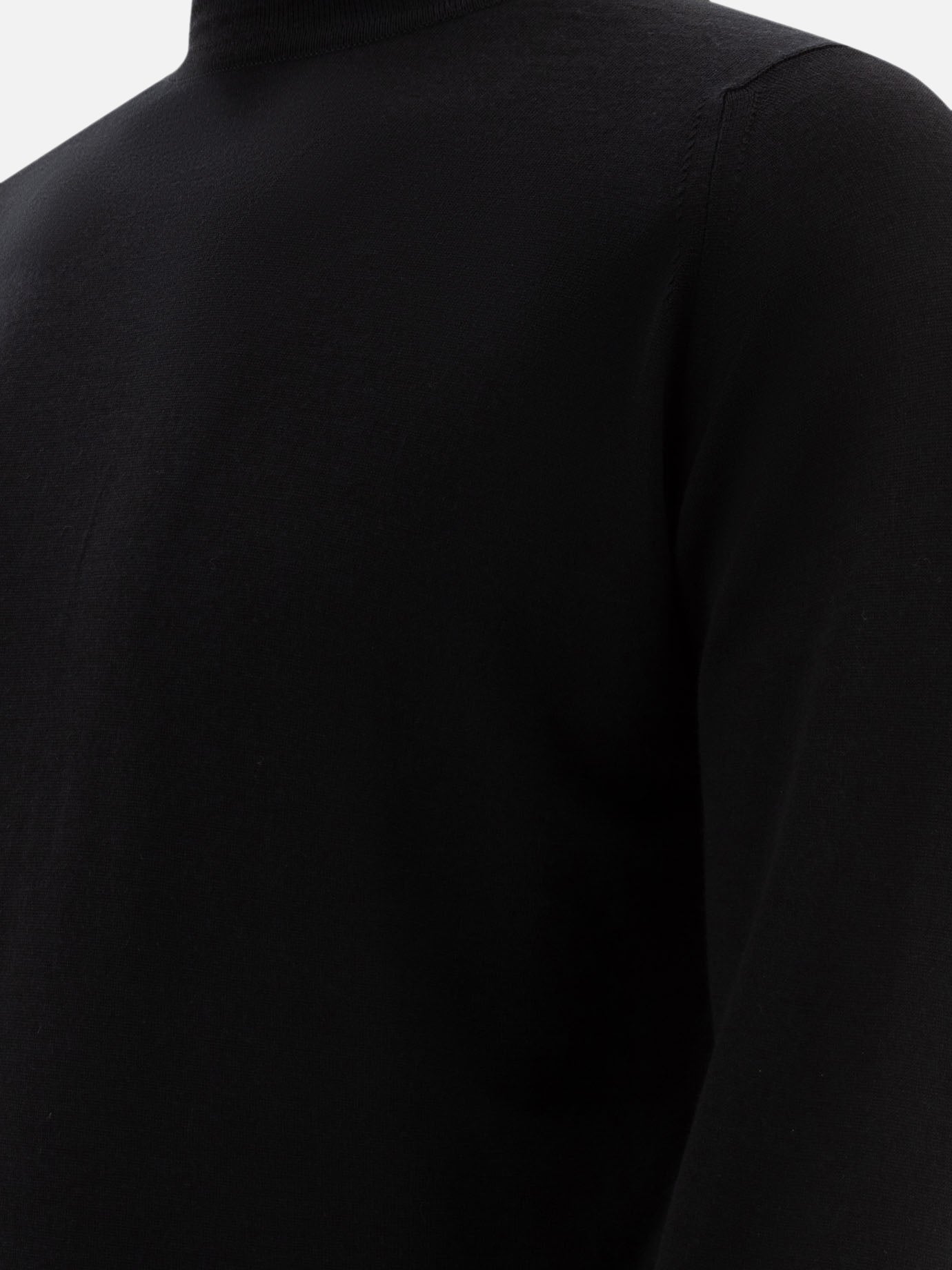 Maglioni dolcevita Solid colour  Nero - John Smedley Uomo | PDP | VIETTI Online Store | Zoom-Modal_4
