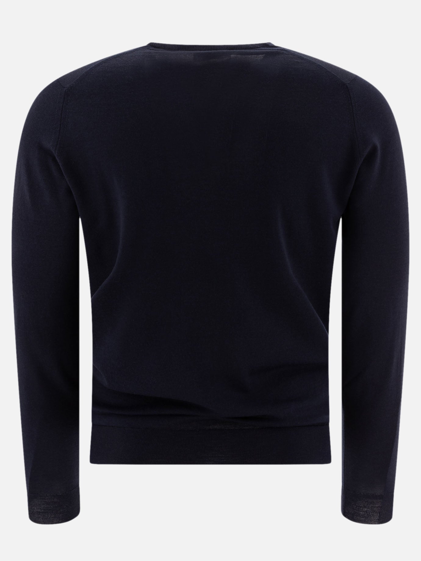Maglioni girocollo Solid colour  Blu - John Smedley Uomo | PDP | VIETTI Online Store | thumbnail_2